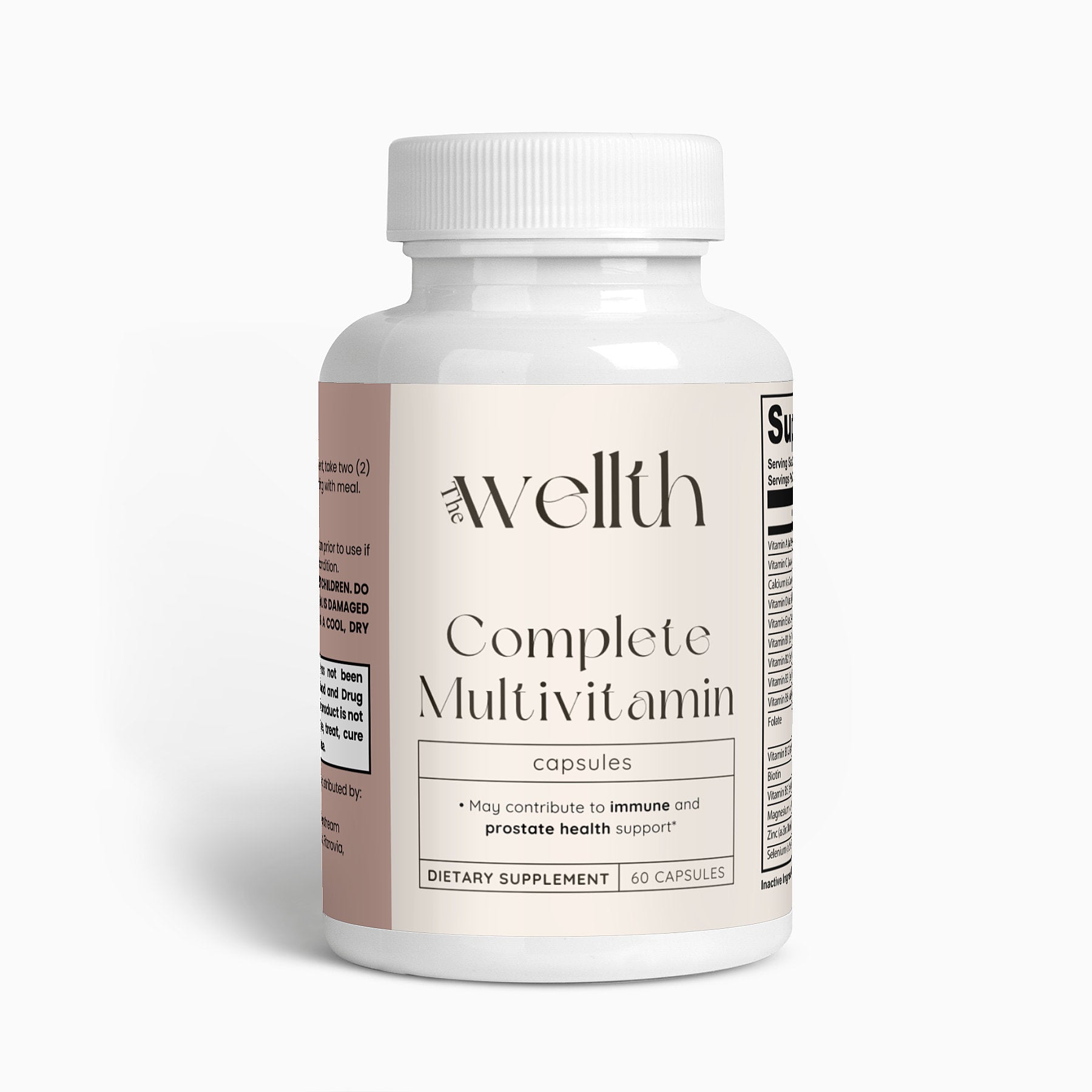 The Wellth Complete Multivitamin - Essential Vitamins for Daily Health and Wellness Anti-Aging